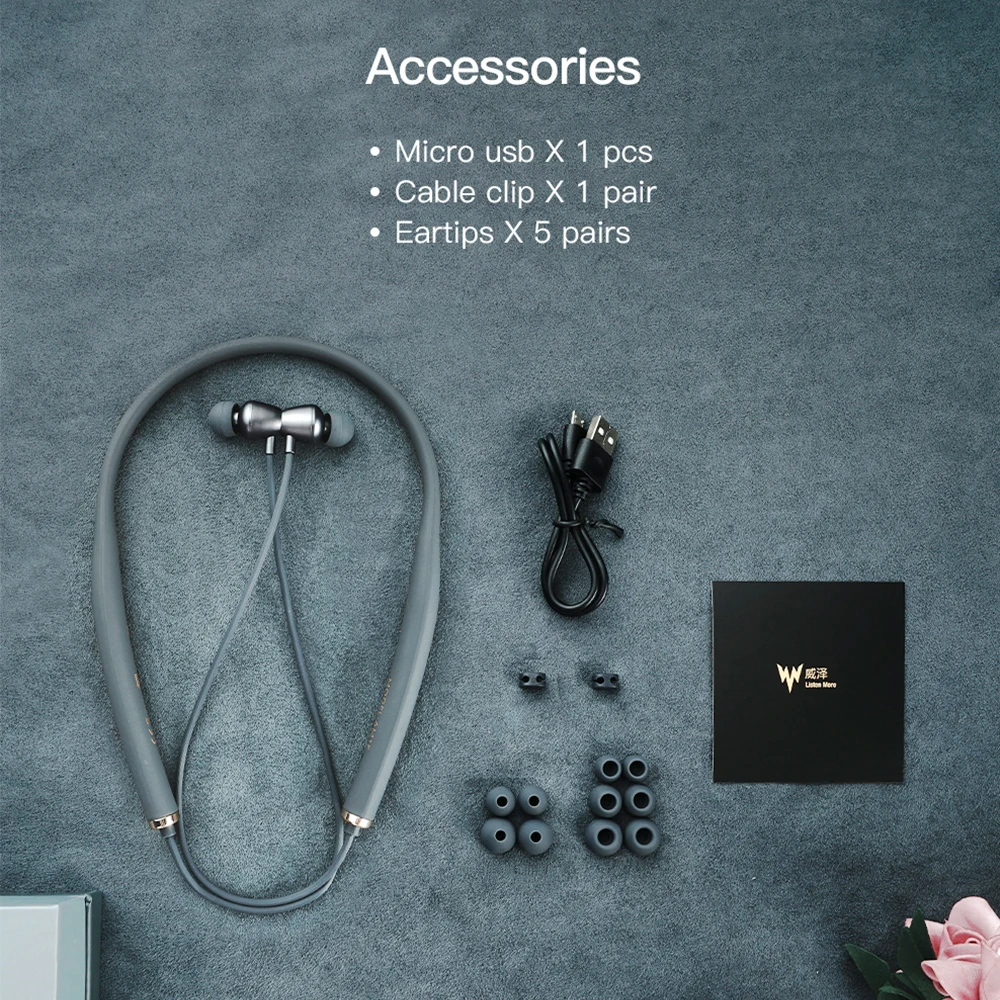 Беспроводные Bluetooth-наушники Whizzer AM1E водонепроницаемые с микрофоном | Электроника