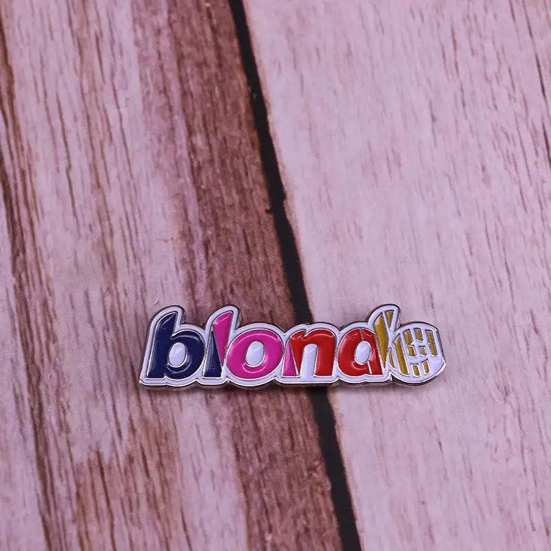 Брошь Фрэнк океан блонд креативная музыкальная вдохновение значок - купить по