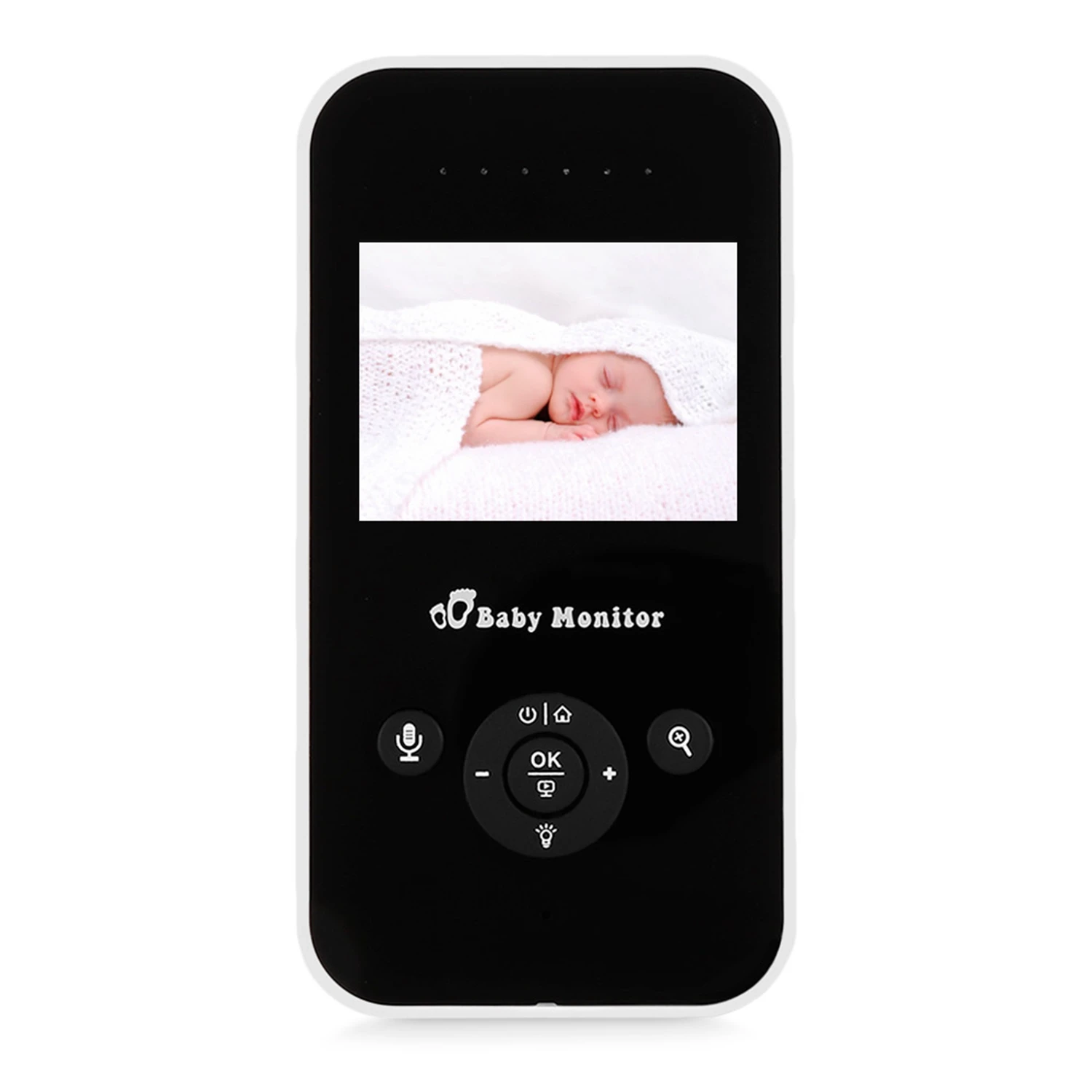 2 4 дюймовый беспроводной цифровой видеоняни и радионяни с датчиком температуры