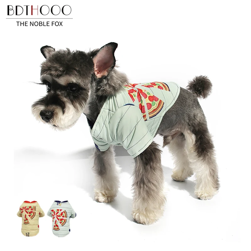 BDTHOOO 100% хлопок Одежда для собак Толстовка щенков Шнауцер бульдог супер теплый и