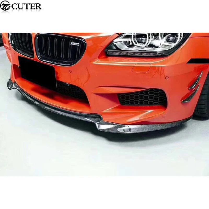 Передний спойлер F06 F12 M6 V из углеродного волокна для BMW 6 серии f06 f12 f13 m6 2014UP |