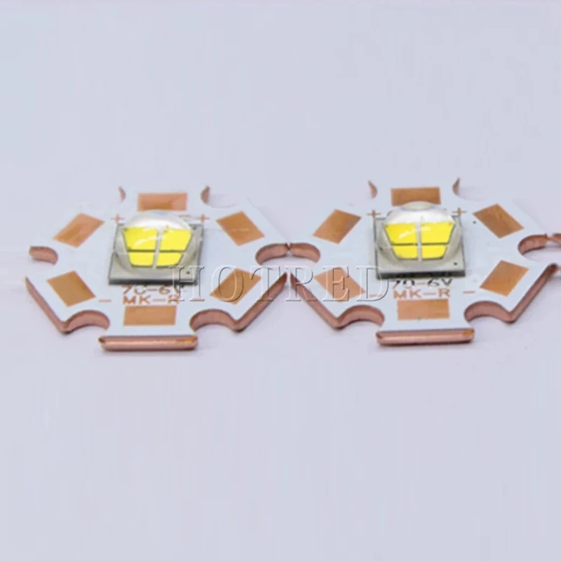 Светодиодный излучатель Cree MKR MK-R 15 Вт 6 в 12 В белый теплый свет фонарь светодиодный