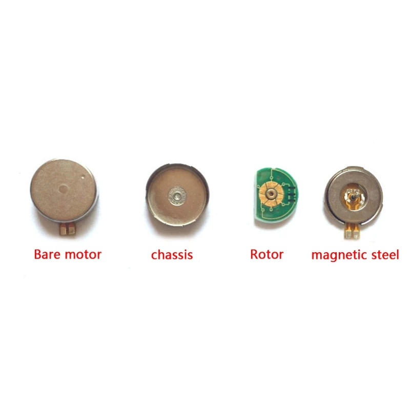 10x DC 3V 70mA 12000±2500RPM Phone Coin Flat Vibrating Vibration Motor Y98E | Обустройство дома
