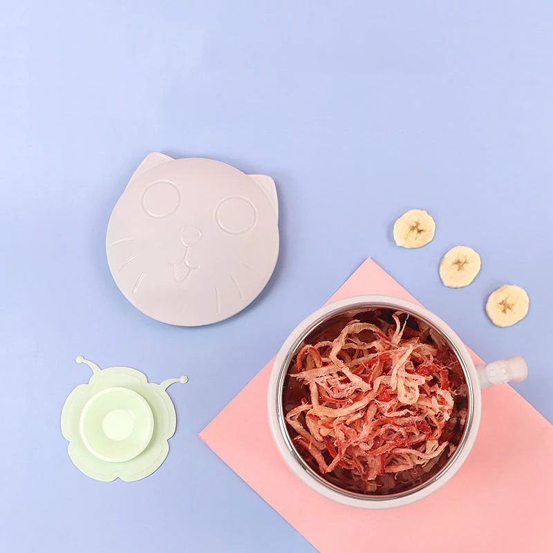 Посуда для кормления ребенка столовая тарелка из нержавеющей стали нескользящая