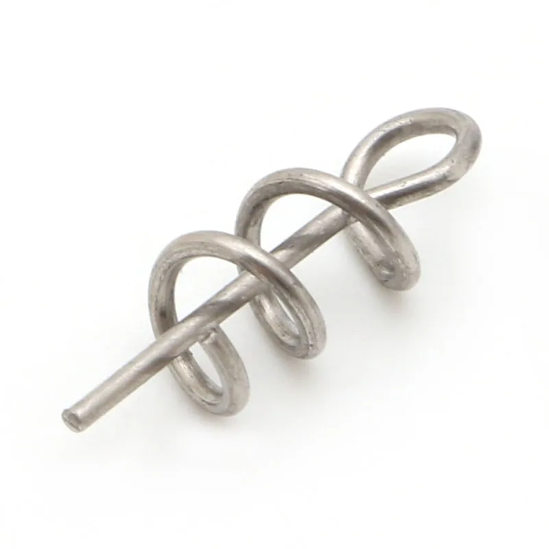 25 шт. рыболовные приманки булавка пружина фиксированная защелка игла Мягкая