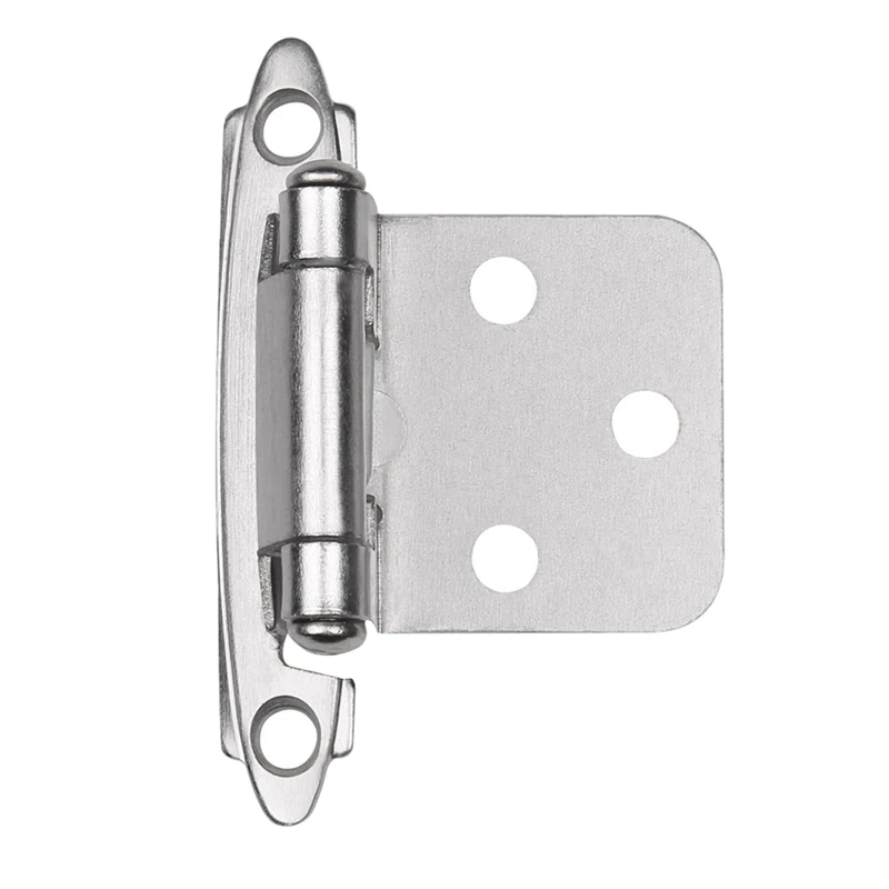 

10 Pair (20 Pack) Cabinet Hinges Overlay Flush Kitchen Cabinet Hinges Self Closing Cabinet Door Hinges