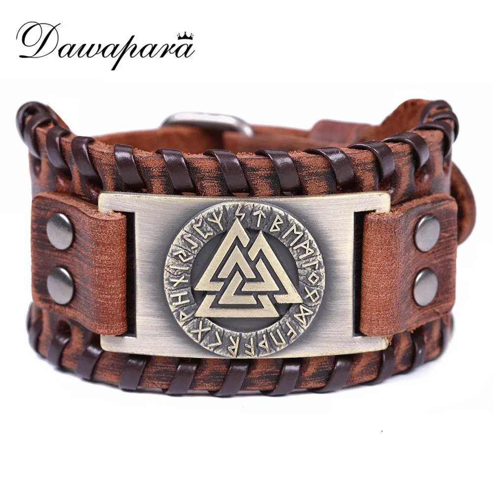 Металлический браслет-амулет с символом Одина | Украшения и аксессуары