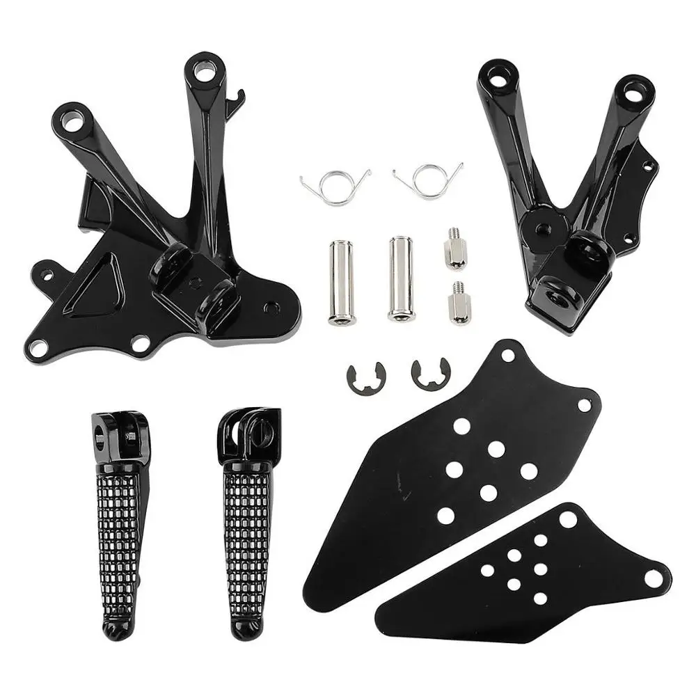 Мотоциклетные Передние Подножки для KAWASAKI ZX10R 2006 2010 2007 2008 2009|Подставки под ноги| |