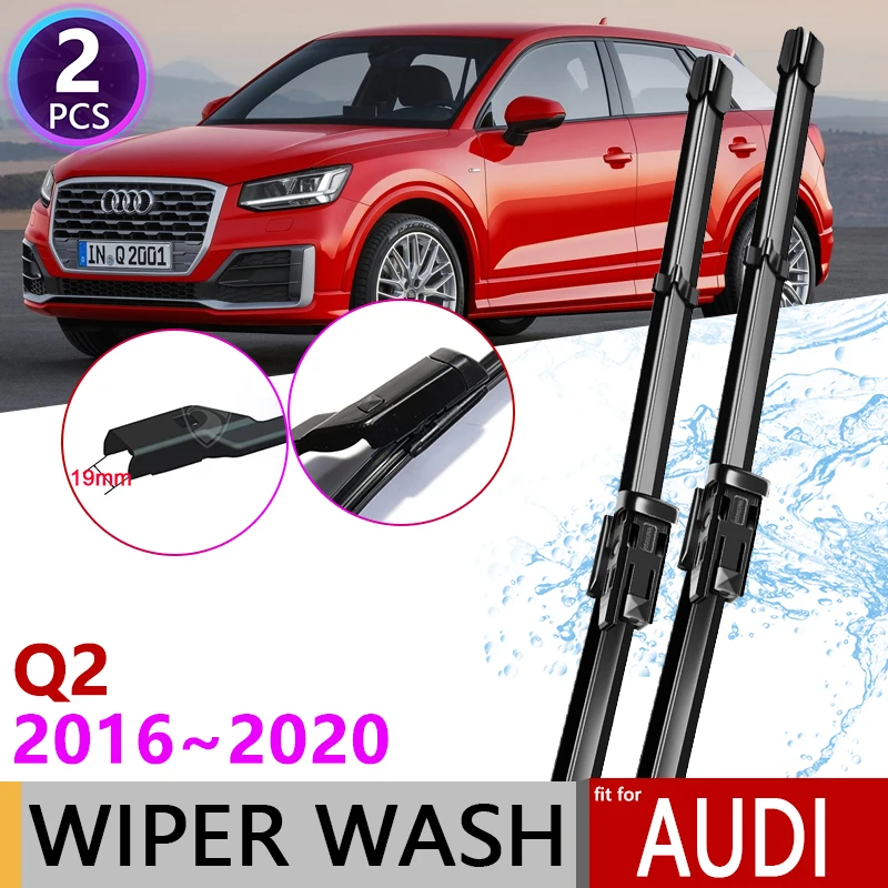 

for Audi Q2 2016~2020 Q2 2017 2018 2019 Car Wiper Blades Front Window Windscreen Windshield Wipers Car Accessories
