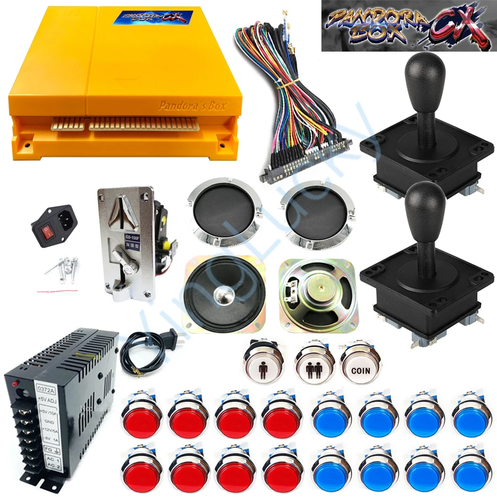 Yinglucky DIY Pandora box cx 2800 в 1 Аркадный Игровой шкаф машина с jamma доска комплект