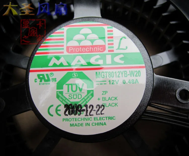 

Original GTX260 MG78012YB-W20 12v 0.48A graphics fan double ball single fan