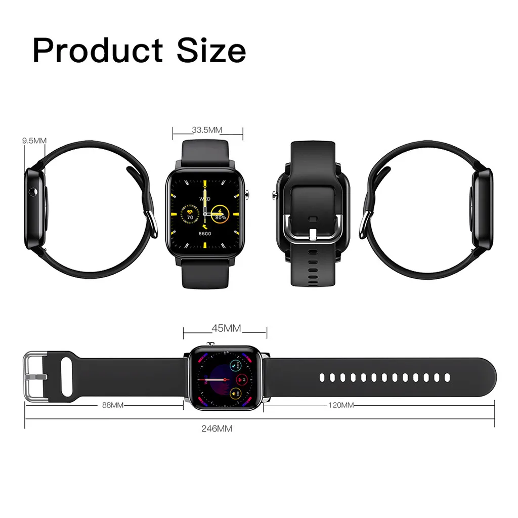 

KOSPET GTO Bluetooth Smart Watch 1.4 inch IP68 Waterproof Blood Pressure Monitor