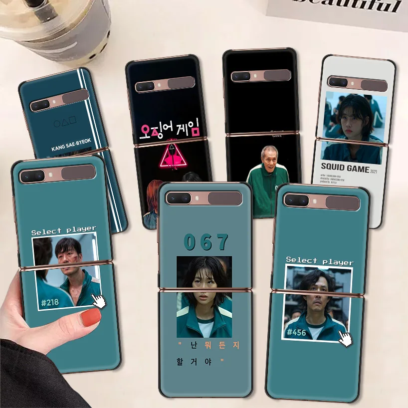 

Чехол для телефона с принтом игра кальмар 456 067, чехол для Samsung Galaxy Z, флип-чехол для Galaxy Z Flip 3 Z, флип-чехол для телефона, мягкий чехол