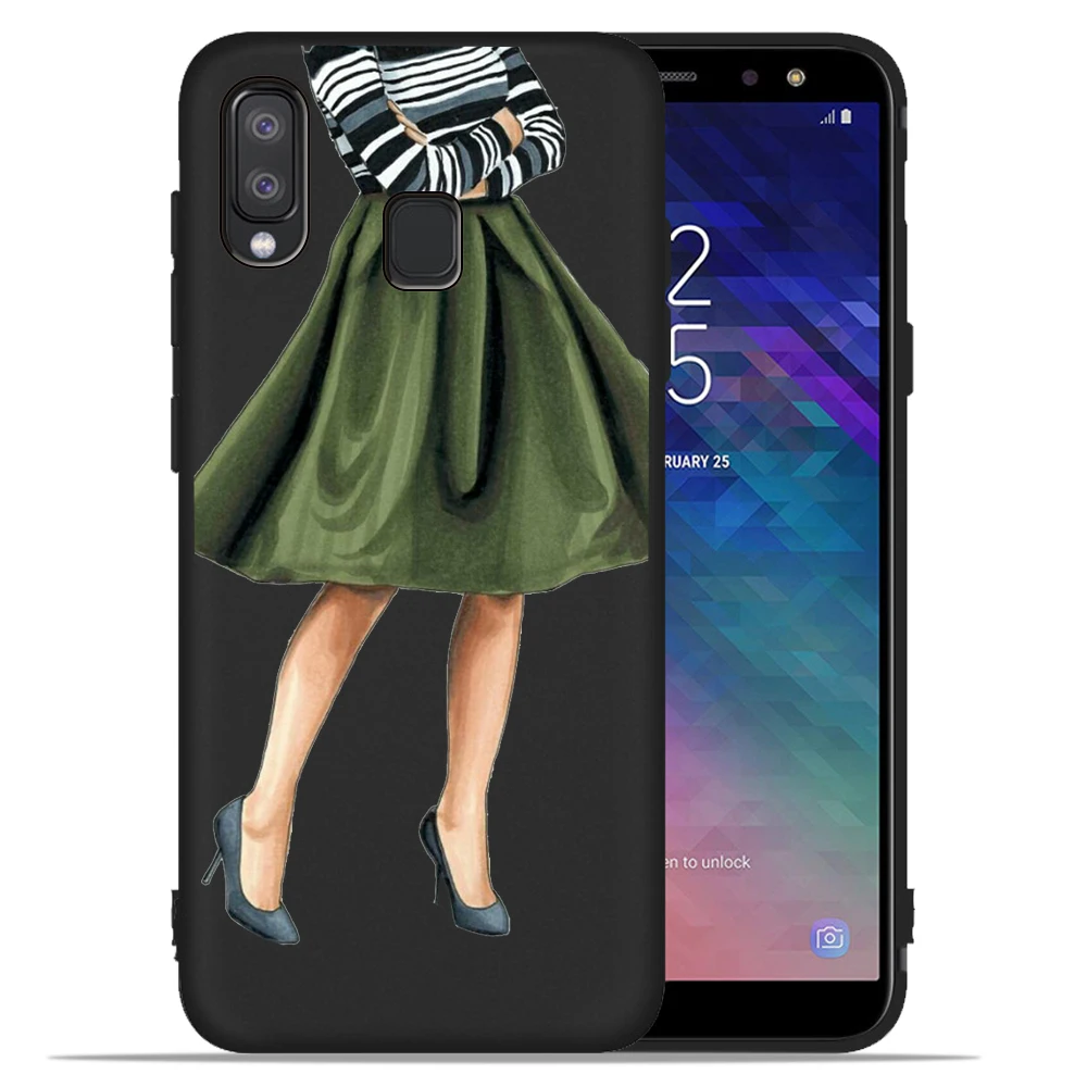 Рождественская роскошь Мода для девочек мягкий чехол для samsung Galaxy A50 A10 A20 A10E A20E A30 A40 A60 A70 M10 M20 M30 m40 Капа - Цвет: 08