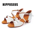 Туфли для бальных танцев для девушек и женщин, мягкие сандалии для латинских танцев, танго, джаза, сальса, Прямая поставка