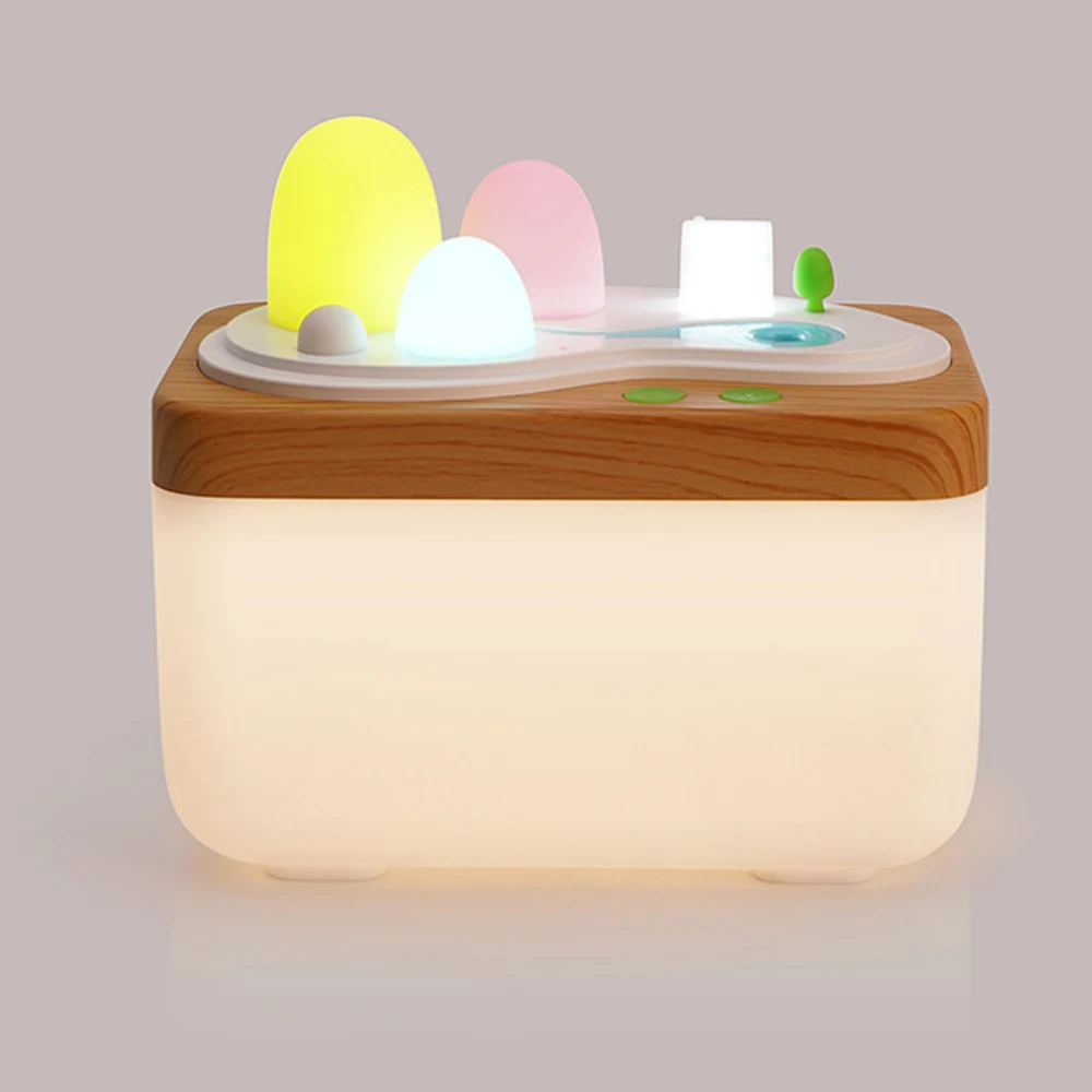 Night Light Humidifier Aroma Diffuser Romantic Creative 420ML ABS for Ultrasonic Ionizer Indoor Car Atomizer | Бытовая техника