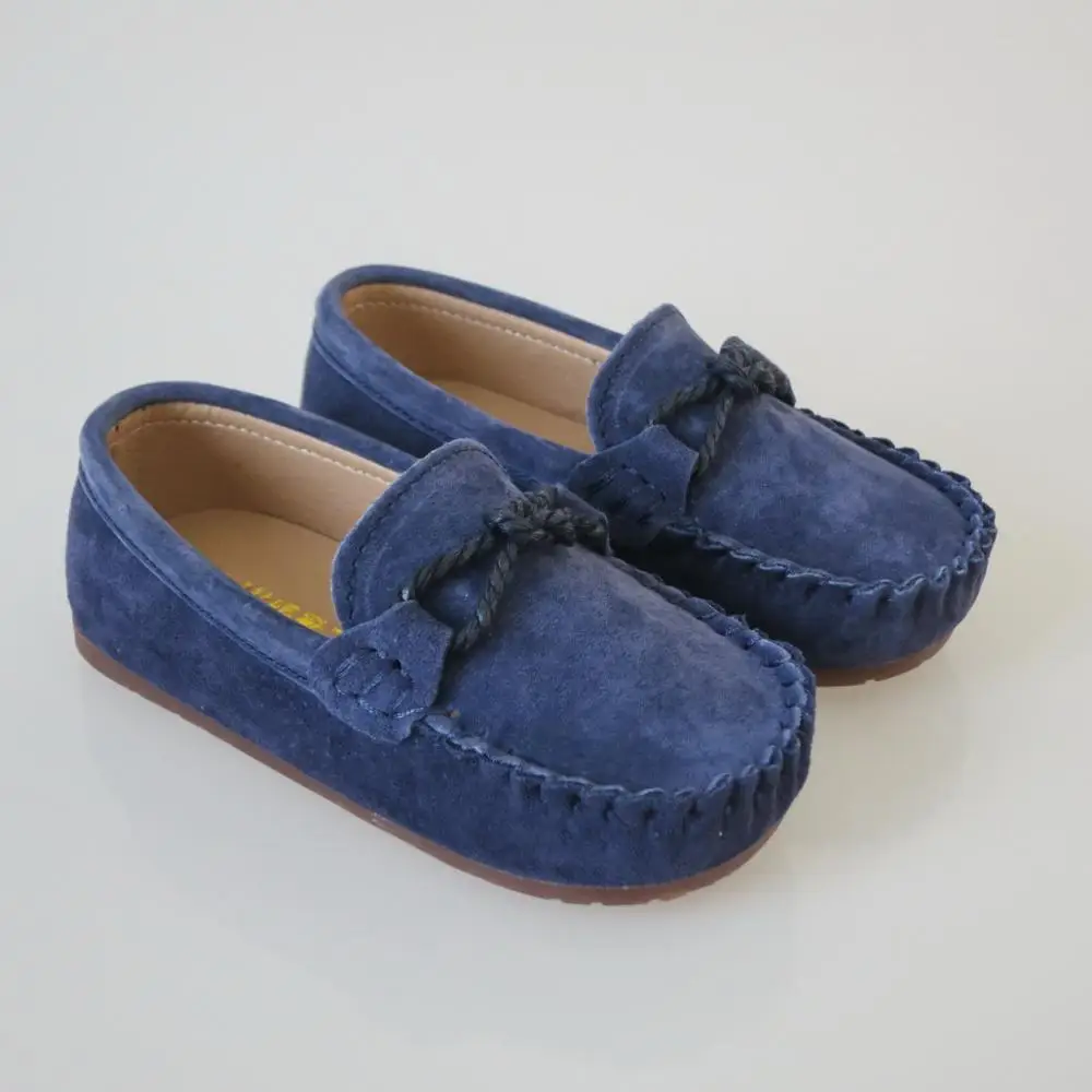 

Kids Loafers Boys Girls Shoes Moccasins Soft Children Flats Casual Boat Shoes Children's Wedding Leather Shoes autumn Fashion