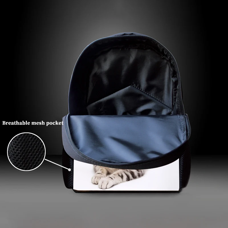 2020 New Custom Picture Knapsack Custom Color Pet Picture Photo Printing Student School Bag Zipper Backpack Boy Girl Pet Lovers