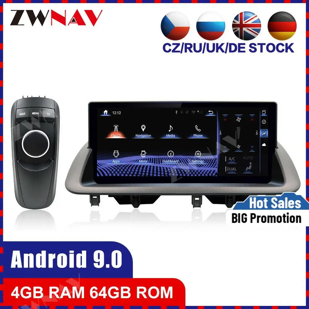 Автомобильный мультимедийный плеер 4 Гб + 64 ГБ Восьмиядерный Android 9 0 для Lexus CT200 2011