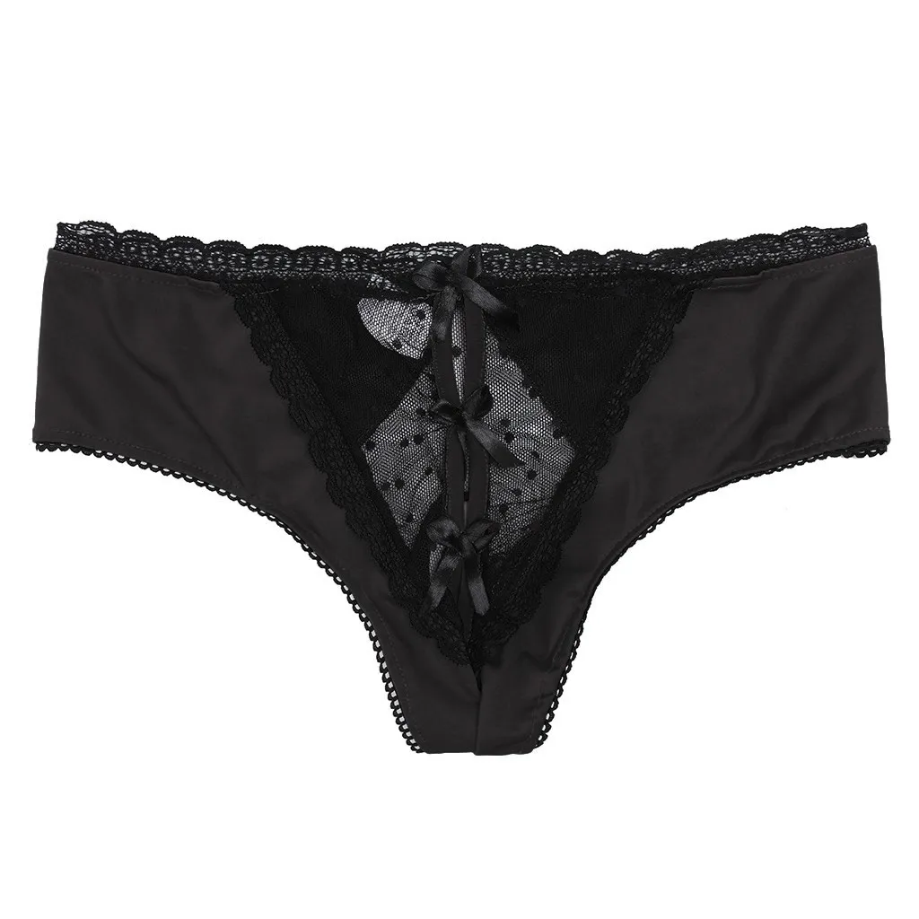 Сексуальные женские трусики 3 предмета в комплекте бесшовные хлопок ice silk