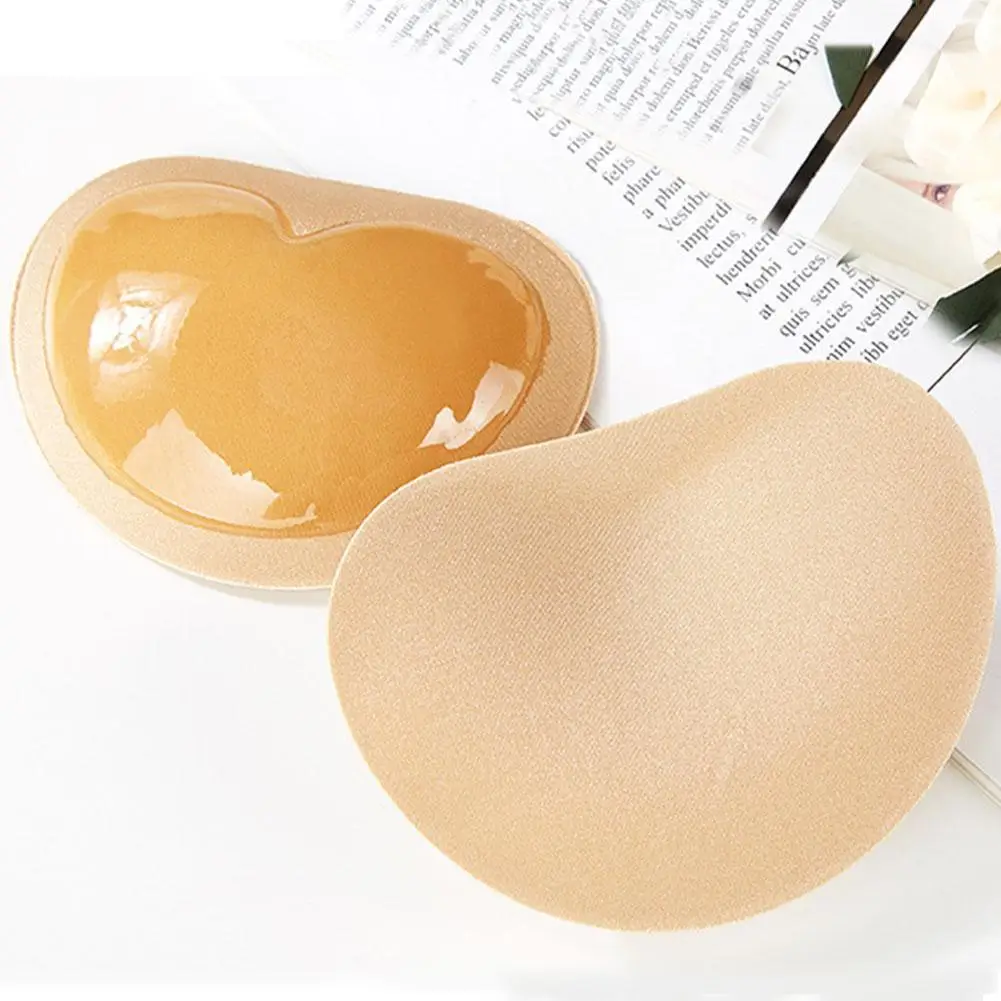 

Self-adhesive Invisible Chest Pad Women Soft Removable Pads Chest Silicone D9N9