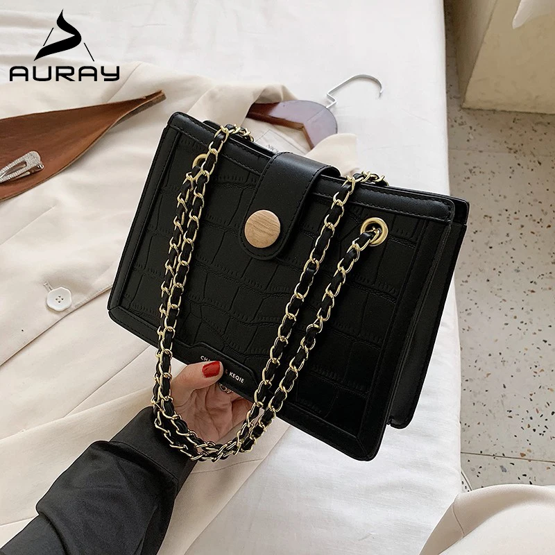 

AURAY, роскошные дизайнерские женские сумочки Сумка через плечо из искусственной кожи, сумки через плечо для женщин, 2021, женская маленькая сум...