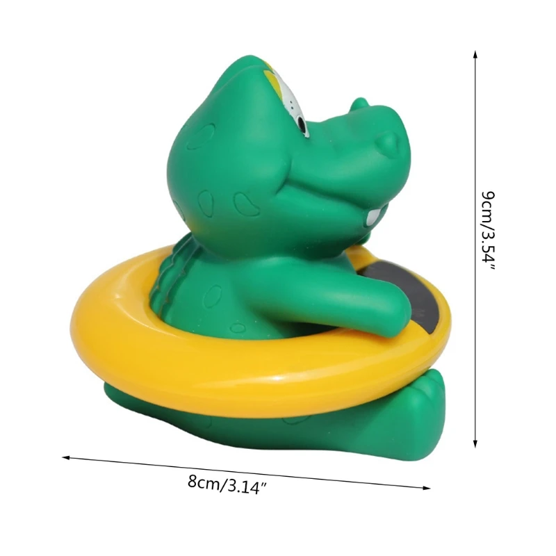 

Baby Bath Thermometer Bath Tub Water Temperature Cute Animal Shape Crocodile Bathing Floating Toy Accurate LCD Display