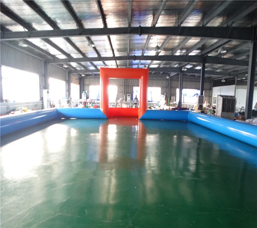 Надувная водная игровая площадка футбольный мяч|Детская площадка| |