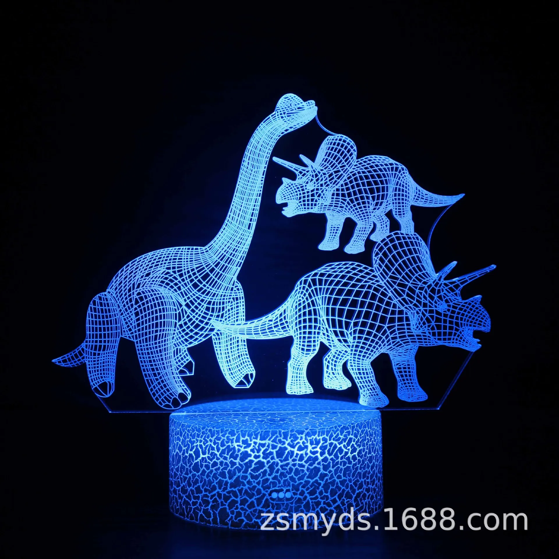 

3D LED Night Light Lamp Dinosaur Series 7Color 3D Night light Touch Control Table Lamps Toys Gift For kid Home Decoration Lamp