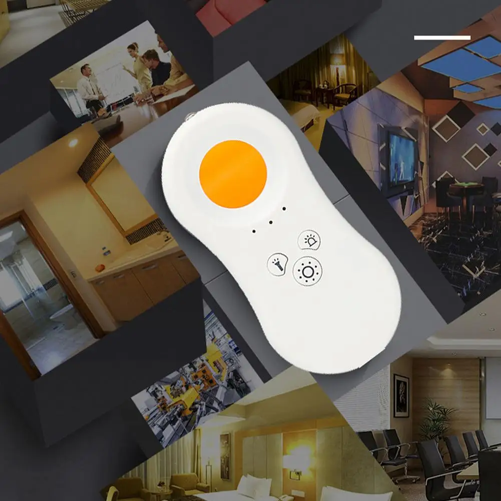 hidden camera anti spy detector spy camera finder personal emergency safe sound alarm with mini led flashlight pocket sized free global shipping