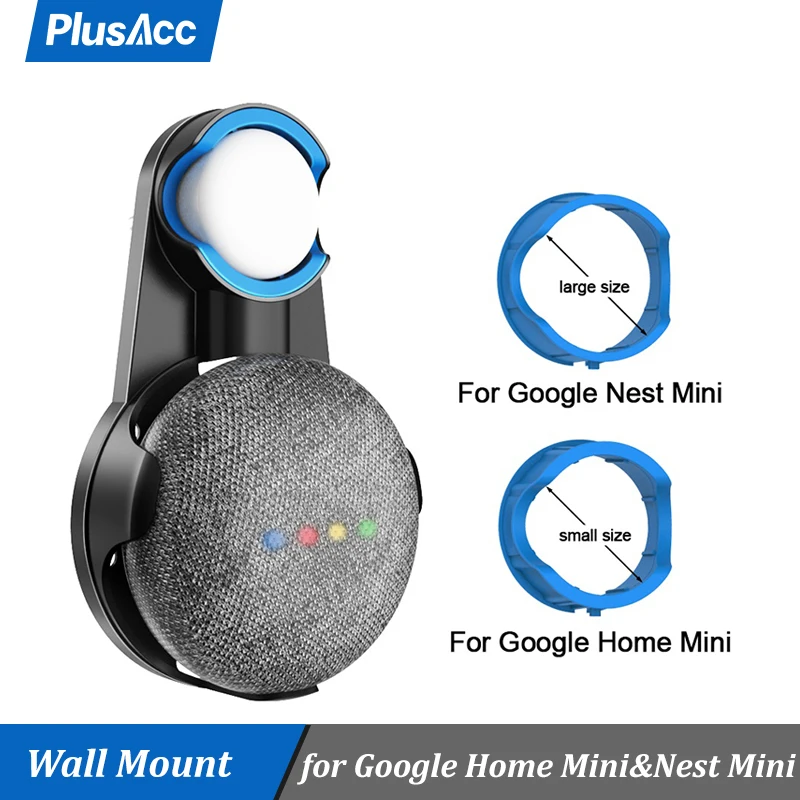 Outlet Wall Mount Holder Cord Bracket For Google Home Nest Mini Voice Assistant Plug In Kitchen Bedroom Audio Stand | Электроника