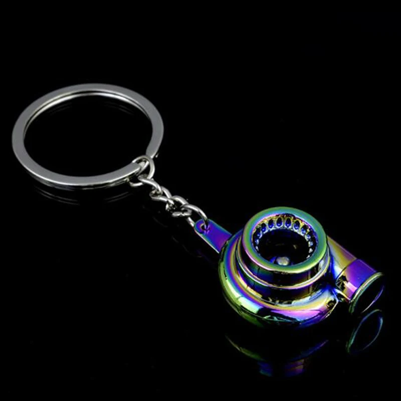 Мини турбо Турбокомпрессор брелок для ключей автомобиля аксессуары интерьера