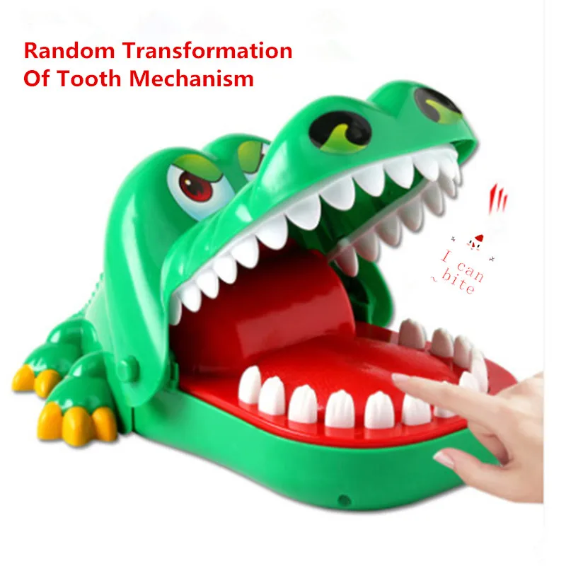 Крокодиловый кусающий палец большой рот экстракция зубов крокодиловый зуб рук