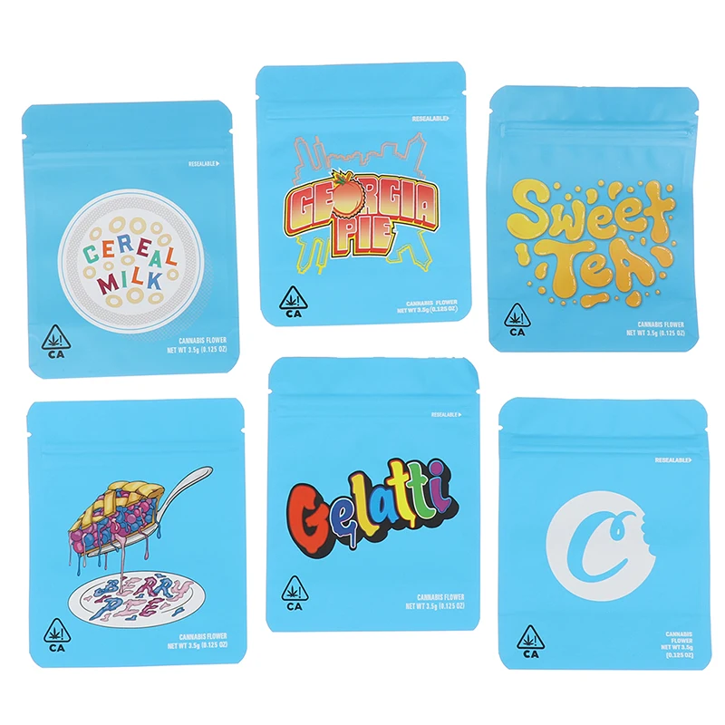 20 шт. новые пакеты для печенья Калифорния майлар одноразовые упаковки | Дом и сад