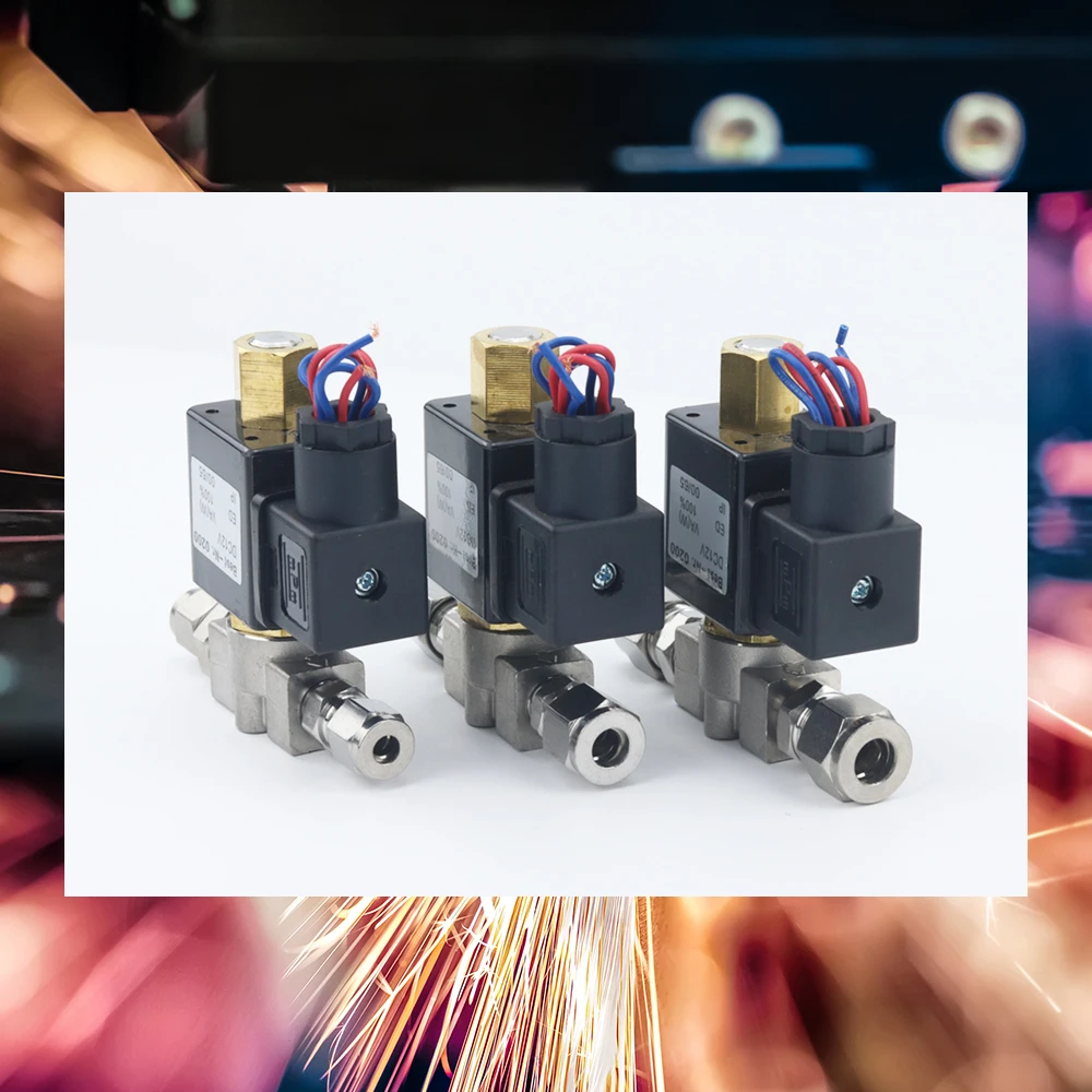 1/4" Normally Open Stainless Steel SS 304 2-Way Solenoid Valve DN8 For Oil Water Air Gas Pipe Fitting AC220V/110V DC12V/24V |