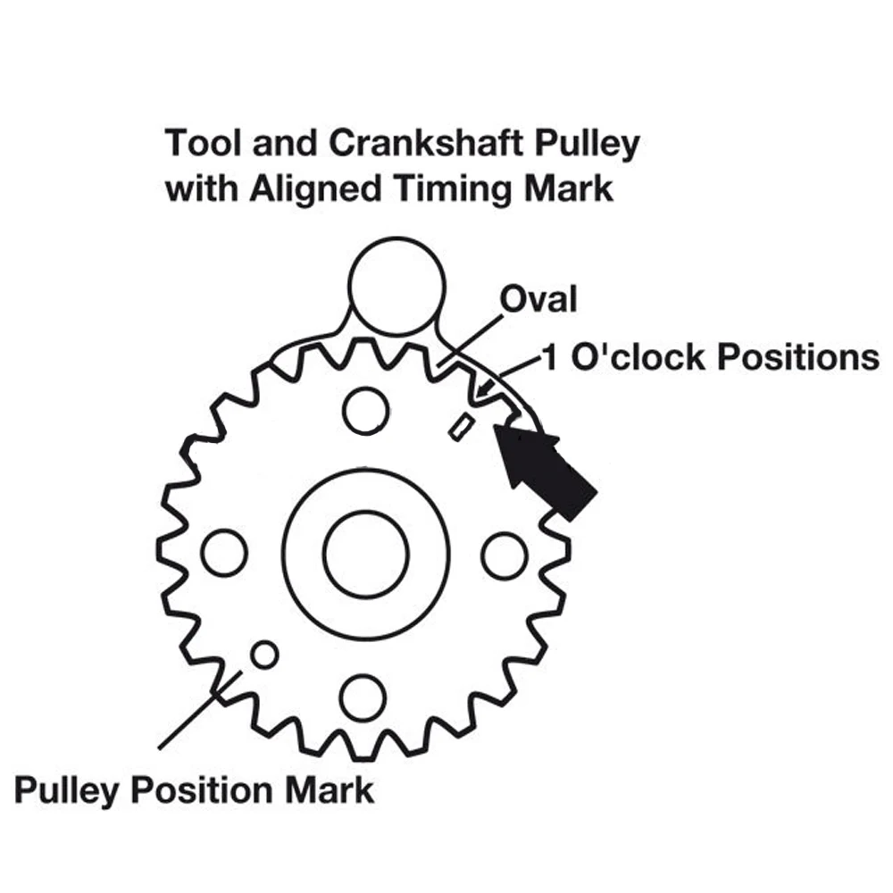 MR CARTOOL 6 шт. универсальный набор инструментов для синхронизации дизельных