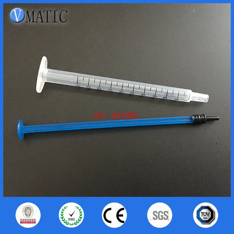 Бесплатная доставка нестерилизованный голубой пластиковый шприц 1 мл/1 куб. См с