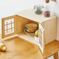 Storage in kitchen hanging on wall shelves storage organizer closet things for home kitchen storage and multi-layer organization dustproof for food and insect table