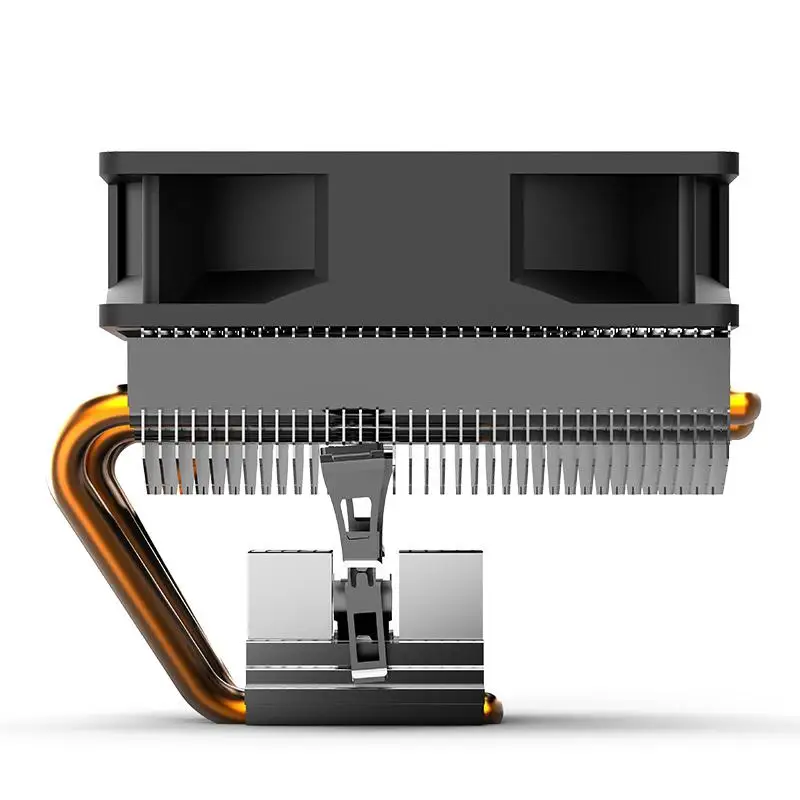 Медные трубки вентиляторы кулер ЦП светодиодный вентилятор охлаждения ШИМ тихий