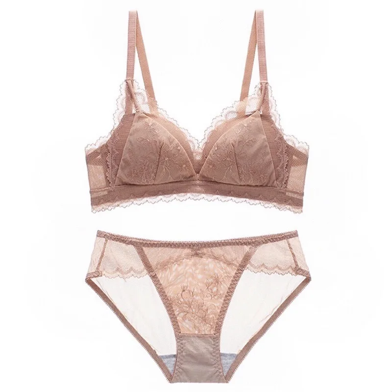 

Комплект нижнего белья, сексуальное кружевное нижнее белье с глубоким вырезом, повседневные сексуальные комплекты с бюстгальтером и труси...