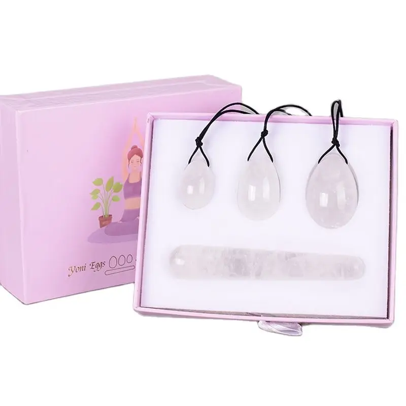 С украшением в виде кристаллов яйцо йони палочка подарок Коробки Комплект
