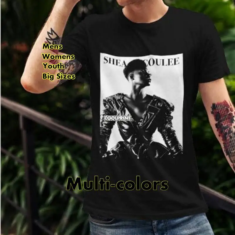 

Мужская футболка оверсайз с оригинальным графическим принтом Grace jones