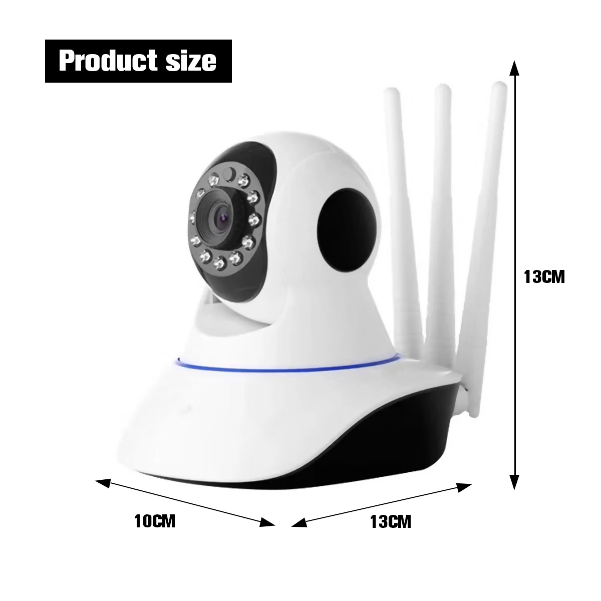 1080P IP камера детский монитор Wifi беспроводная домашняя камера безопасности камера наблюдения видео камера ночного видения CCTV PTZ 3,6 мм 2.0MP