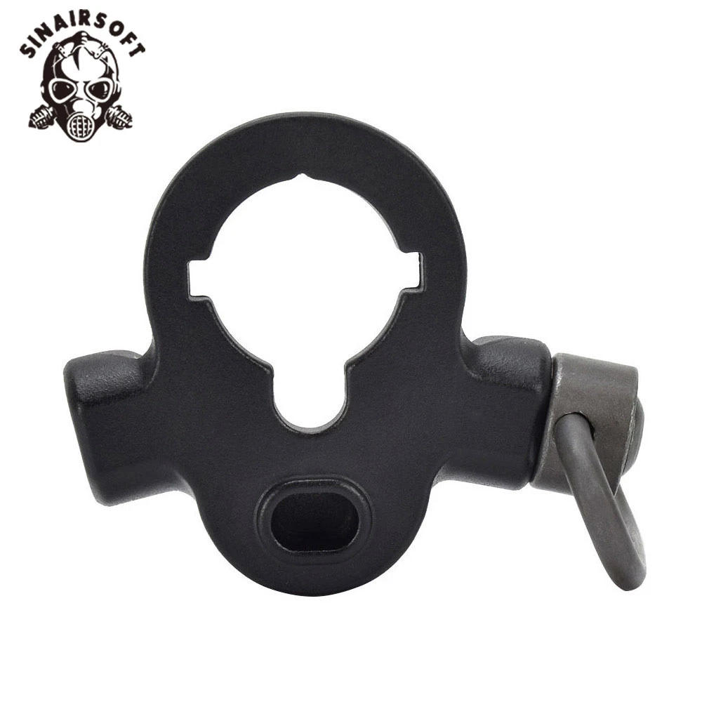 Полная металлическая двухсторонняя насадка QD Sling Swivel Dual Side End Plate Flexible Mount Push Botton