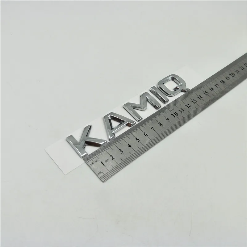 For Skoda KAMIQ Rear Trunk Tailgate Emblem Logo Letters Nameplate Car Stickers And Decals | Автомобили и мотоциклы