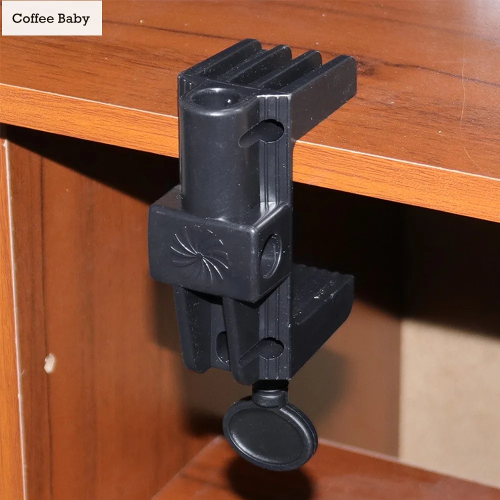 

1/2/5PCS Live Clip Desk Lamp/ Fixed Clip Horse Buckle Rocker Djustable Desktop ABS Bracket Clamp Folder Hand Tools Rocker Clip