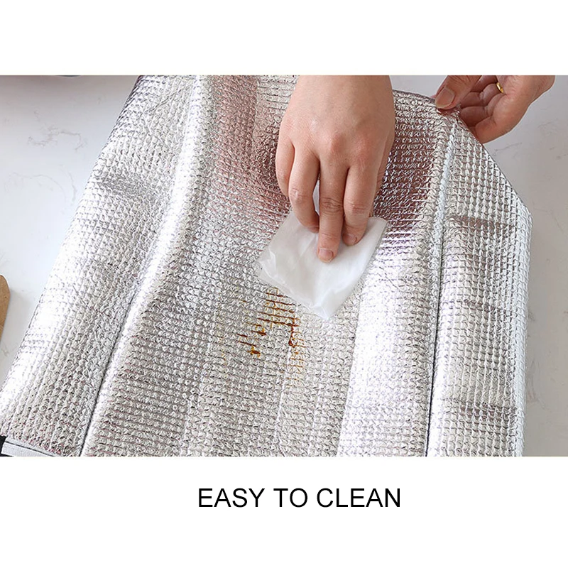 

2020 Food Cooler Bag Waterproof Portable Thermal Oxford Lunch Bag for Women Men Kids Large Striped Insulated Lunch Box Bag Tote