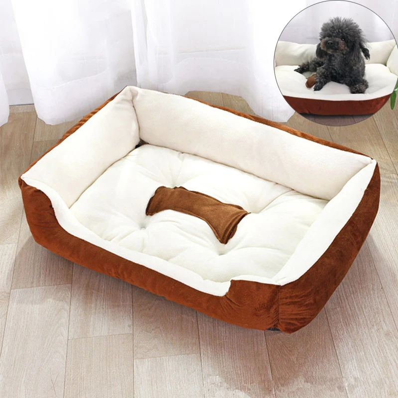 Подстилка для домашних питомцев мягкая ковровая дорожка в форме кости собачьего