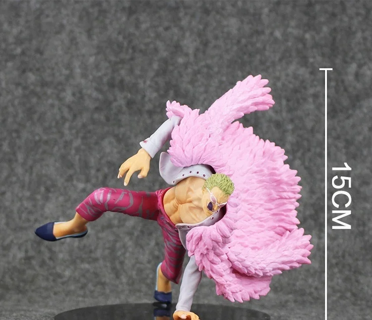 Экшн-фигурка Donquixote Doflamingo Джокер из ПВХ игрушечная фигурка 6 дюймов/15 см | Игрушки и