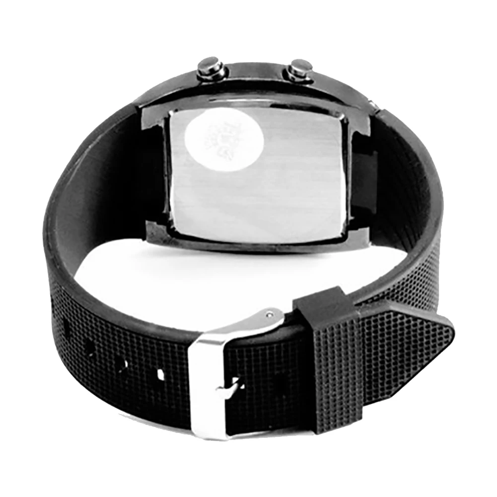 Мужские и женские часы модные LED открытый приключения силиконовый ремешок Дата